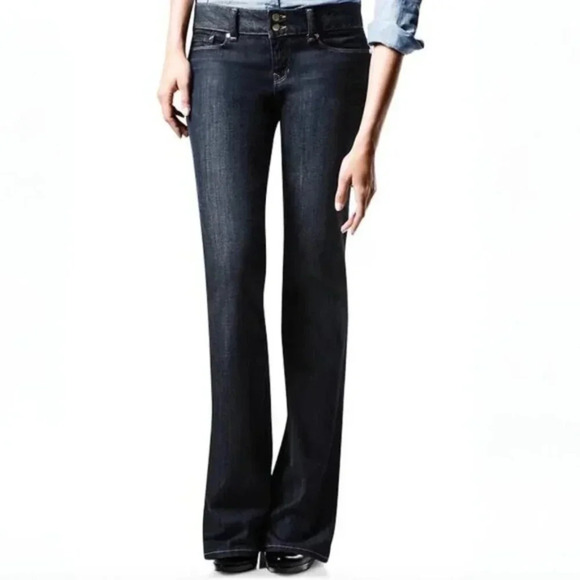 GAP 1969 Perfect Boot Dark Wash Jeans - Picture 1 of 7